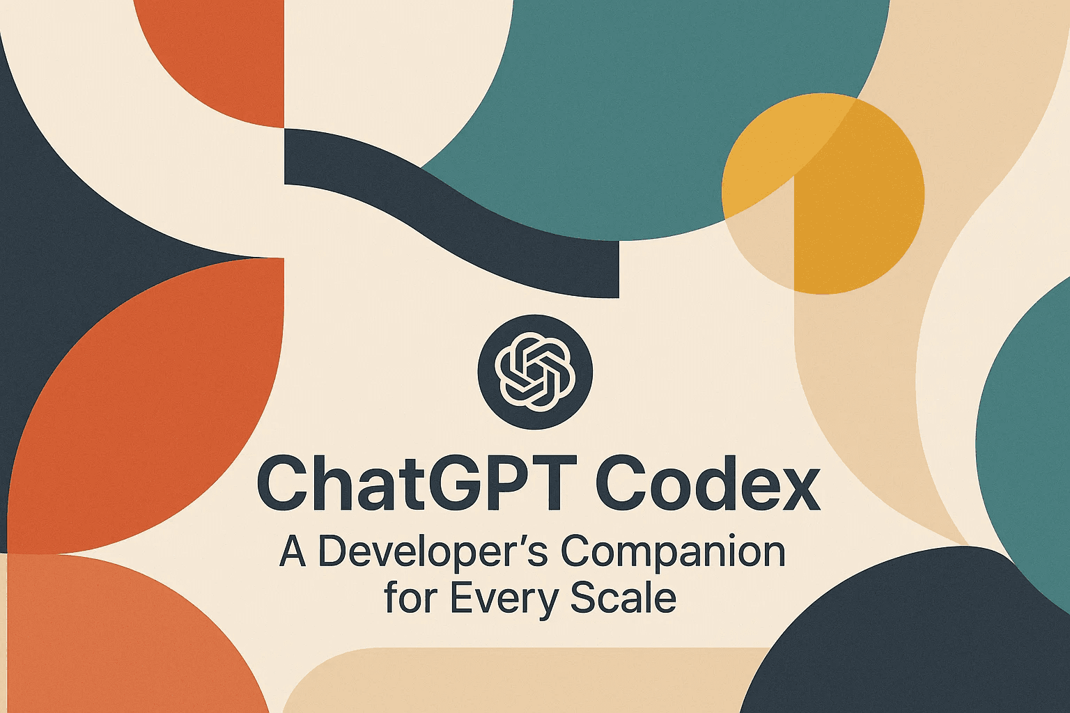 Abstract representation of an AI agent writing code in a sandbox environment